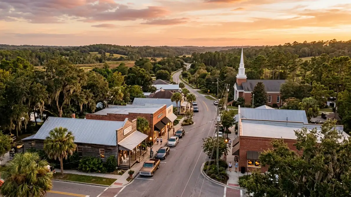 Public restroom locations mapped in Landrum, Florida — 1 facility across zip codes 34452