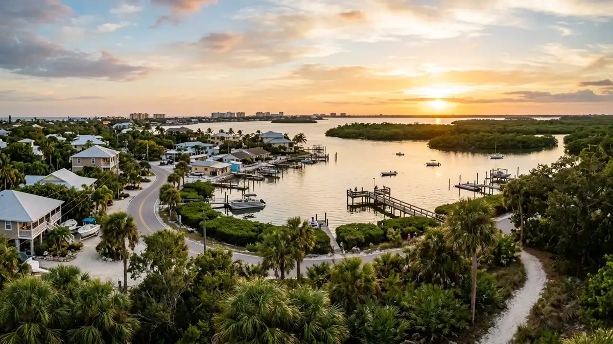 Public restroom locations mapped in Marco Shoreshammock Bay, Florida — 4 facilities across zip codes 34145
