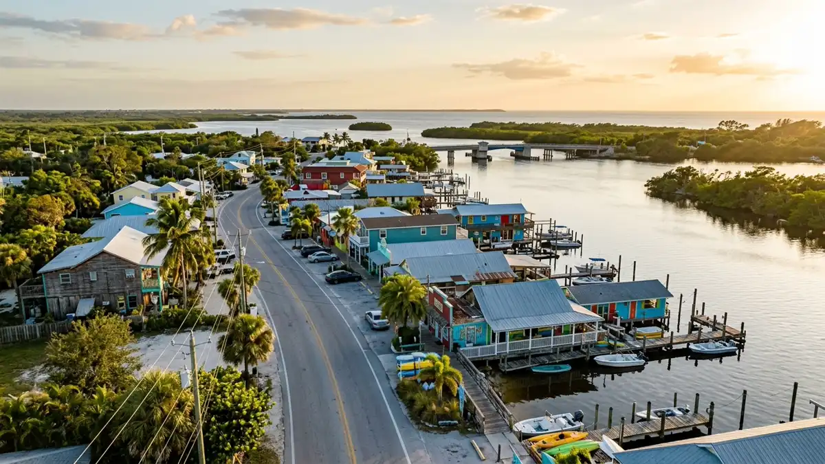 Public restroom locations mapped in Matlacha, Florida — 4 facilities across zip codes 33993