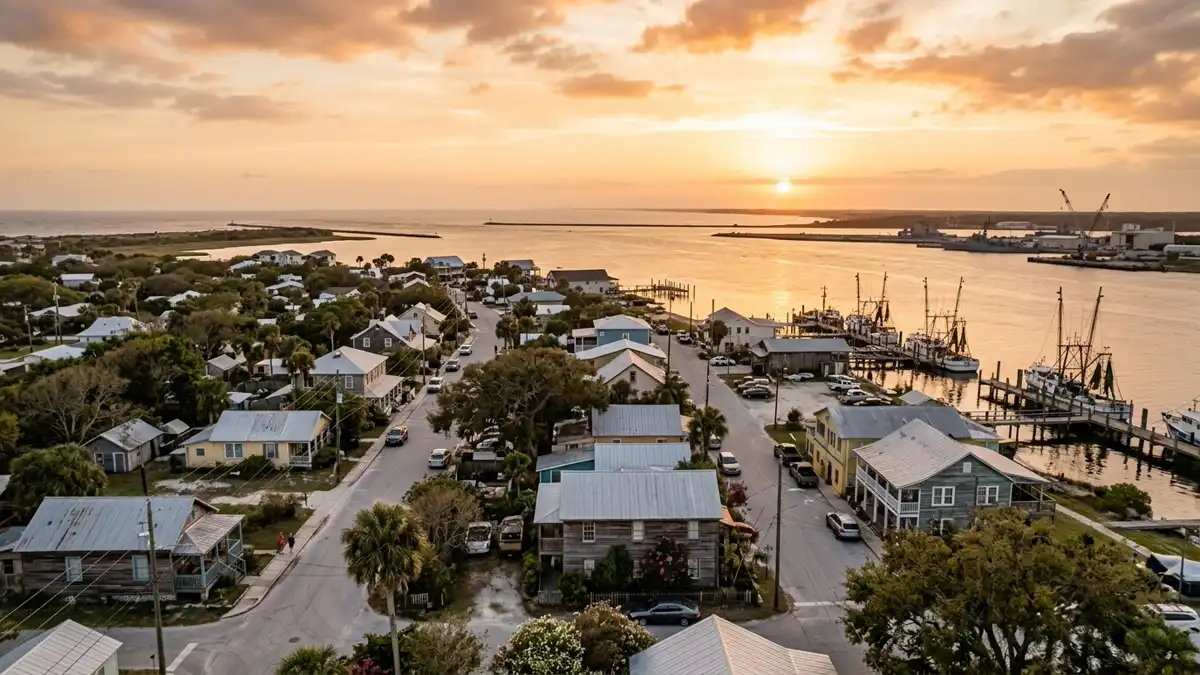 Public restroom locations mapped in Mayport, Florida — 28 facilities across zip codes 32226, 32227, 32228