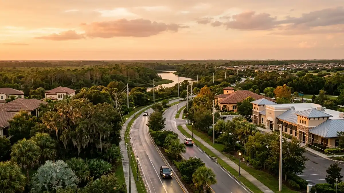 Public restroom locations mapped in North Port, Florida — 11 facilities across zip codes 34289