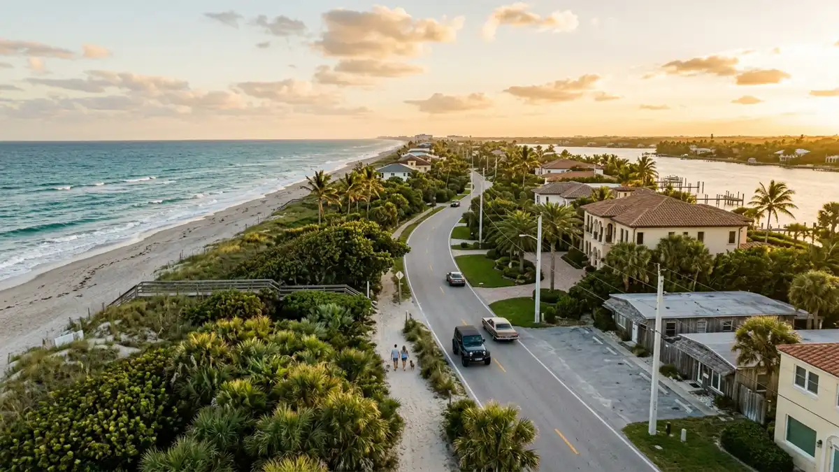 Public restroom locations mapped in Ocean Ridge, Florida — 3 facilities across zip codes 33435