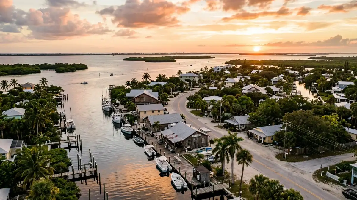 Public restroom locations mapped in Saint James City, Florida — 4 facilities across zip codes 33956