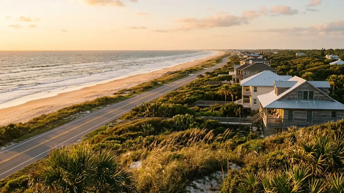 Public restroom locations mapped in South Ponte Vedra Beach, Florida — 4 facilities across the city