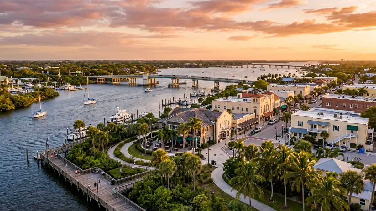 Public restroom locations mapped in Stuart, Florida — 9 facilities across zip codes 34994, 34995