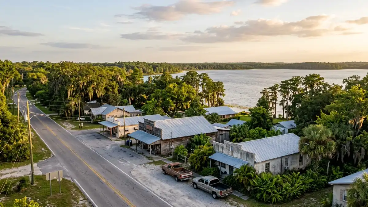 Public restroom locations mapped in Thonotosassa, Florida — 4 facilities across the city