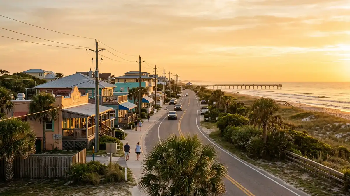 Public restroom locations mapped in Vilano Beach, Florida — 3 facilities across zip codes 32084