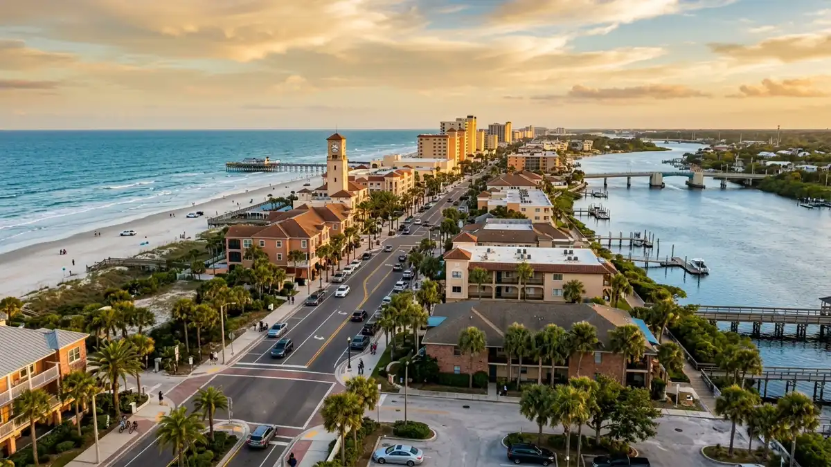 Public restroom locations mapped in Volusia County, Florida — 35 facilities across zip codes 32127, 32130, 32136