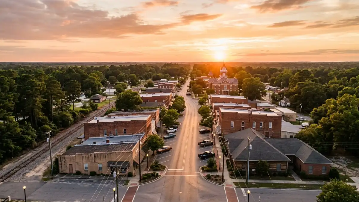 Public restroom locations mapped in Baxley, Georgia — 1 facility across zip codes 31515