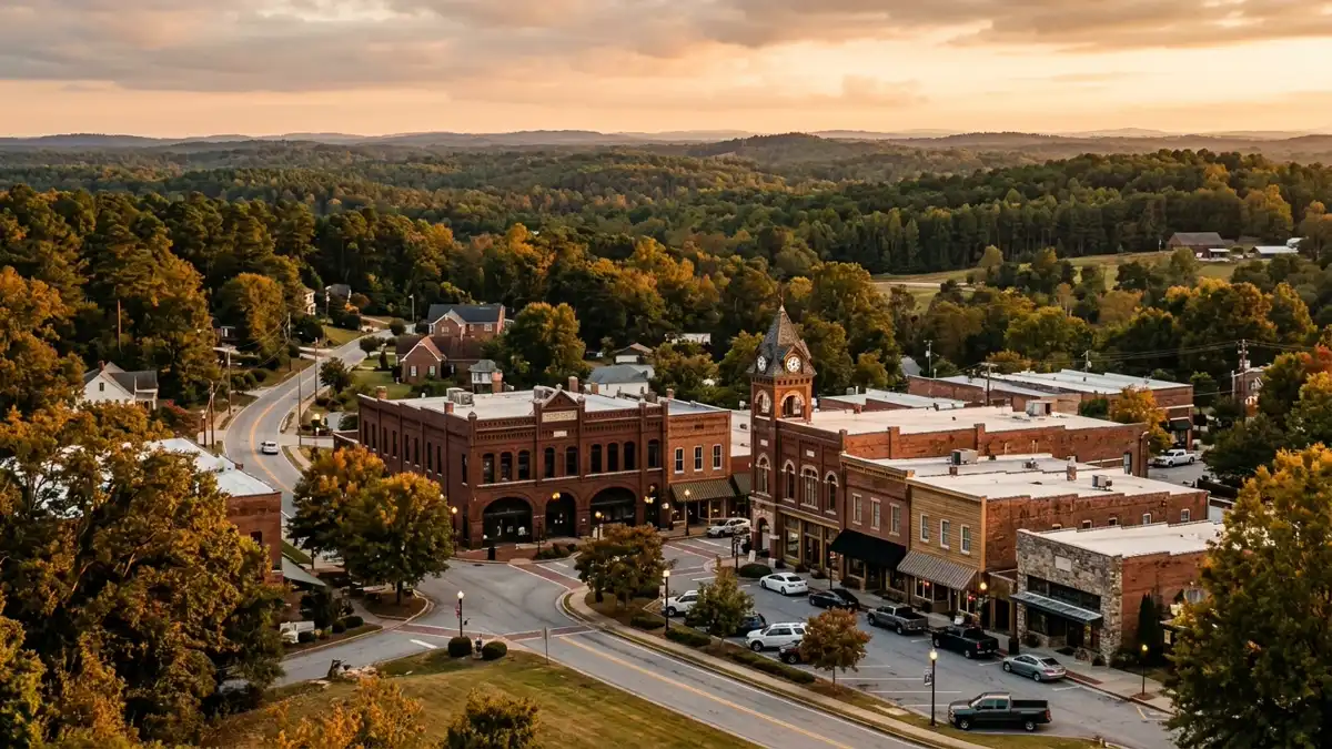 Public restroom locations mapped in Braselton, Georgia — 2 facilities across zip codes 30517