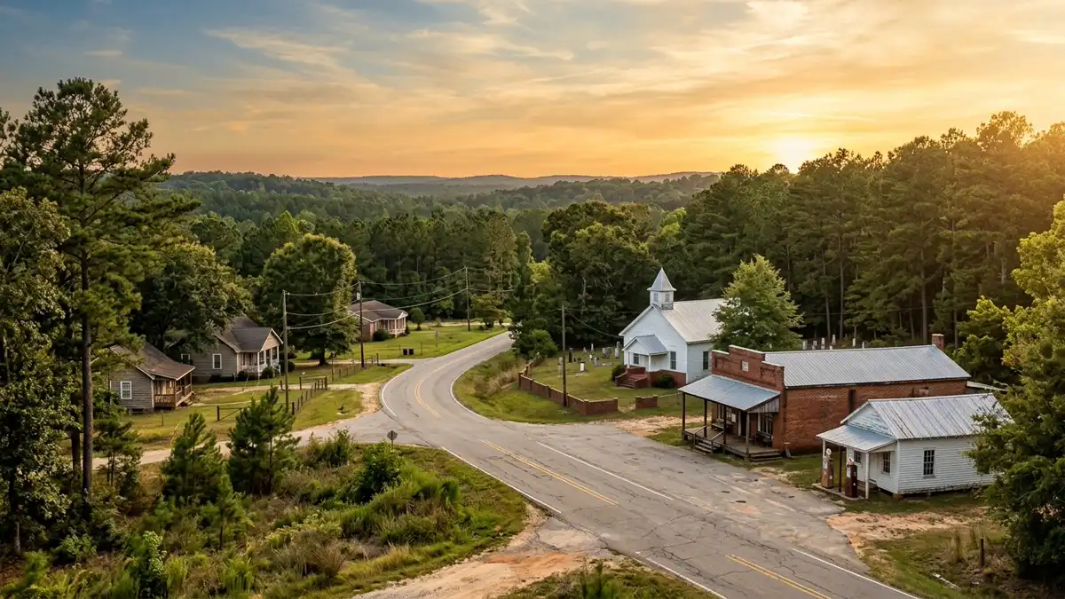 Public restroom locations mapped in Chattahoochee County, Georgia — 10 facilities across zip codes 31995