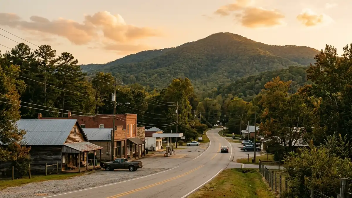 Public restroom locations mapped in Coal Mountain, Georgia — 4 facilities across zip codes 30040, 30041