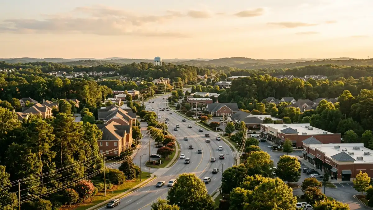 Public restroom locations mapped in Gwinnett County, Georgia — 81 facilities across zip codes 30019, 30024, 30044