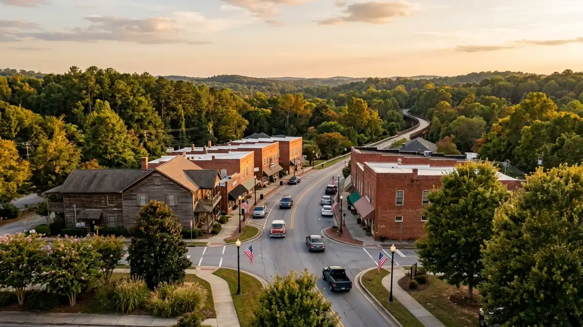 Public restroom locations mapped in Hiram, Georgia — 1 facility across zip codes 30141
