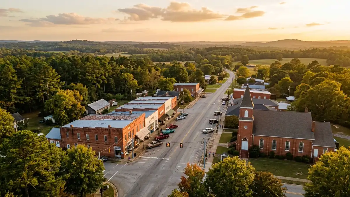Public restroom locations mapped in Milner, Georgia — 4 facilities across zip codes 30257