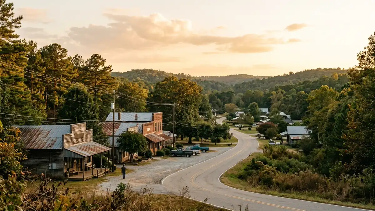 Public restroom locations mapped in Thomas Mill, Georgia — 13 facilities across the city