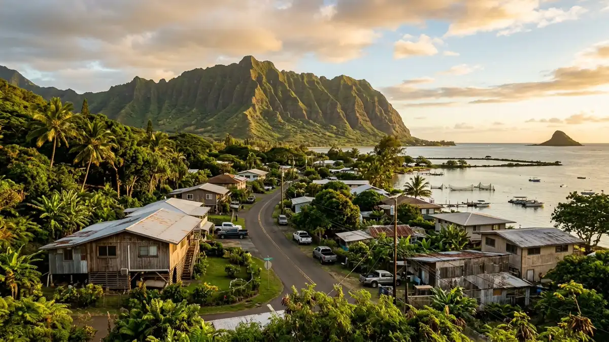 Public restroom locations mapped in Heeia, Hawaii — 10 facilities across zip codes 96744