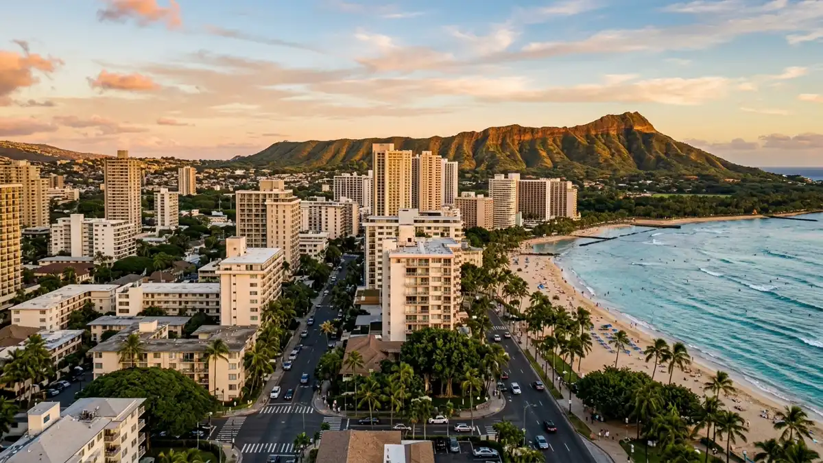 Public restroom locations mapped in Honolulu, Hawaii — 268 facilities across zip codes 96808, 96813, 96814