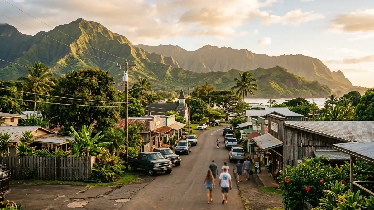 Public restroom locations mapped in Kauai County, Hawaii — 82 facilities across zip codes 96714, 96746, 96747