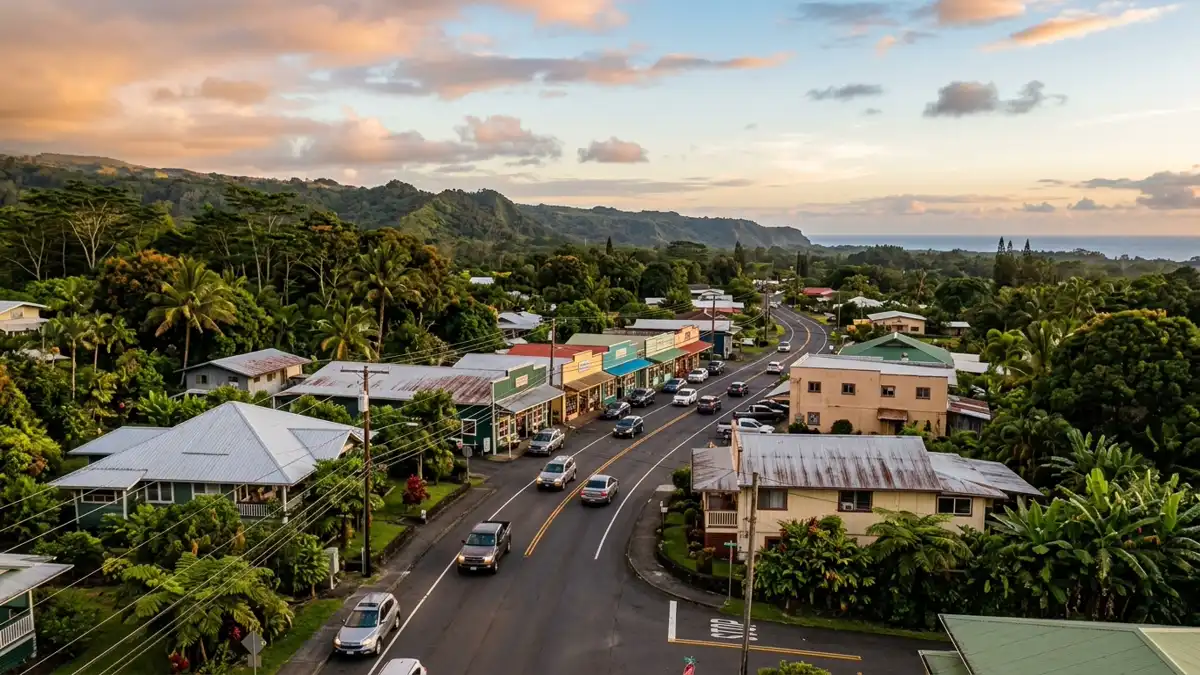 Public restroom locations mapped in Keaau, Hawaii — 4 facilities across zip codes 96760