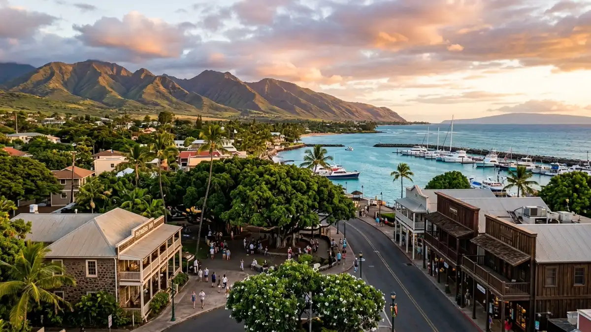 Public restroom locations mapped in Lahaina, Hawaii — 8 facilities across zip codes 96761