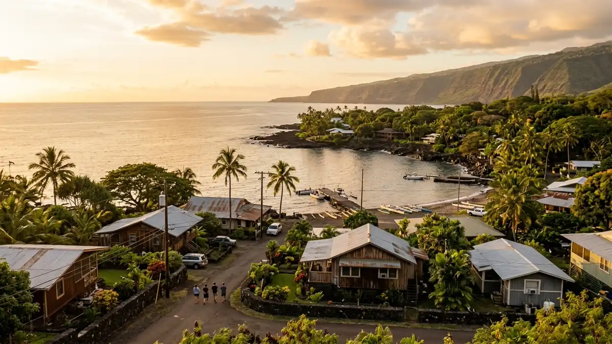 Public restroom locations mapped in Npopoo, Hawaii — 1 facility across the city
