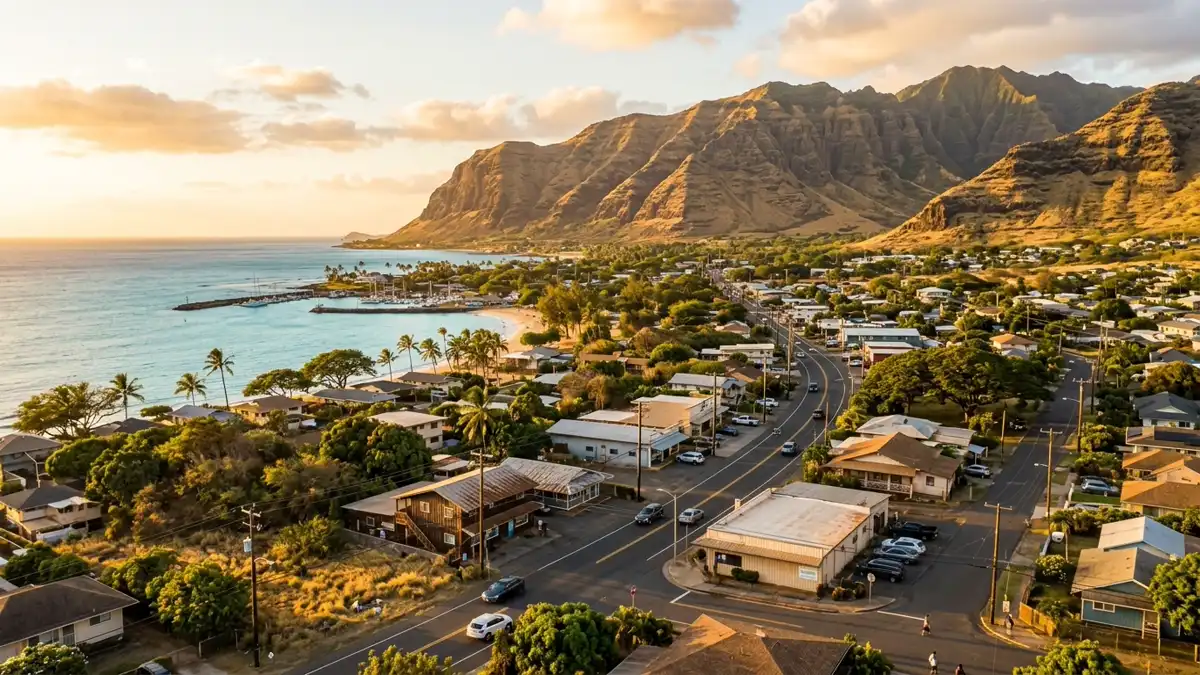 Public restroom locations mapped in Waianae, Hawaii — 13 facilities across zip codes 96792