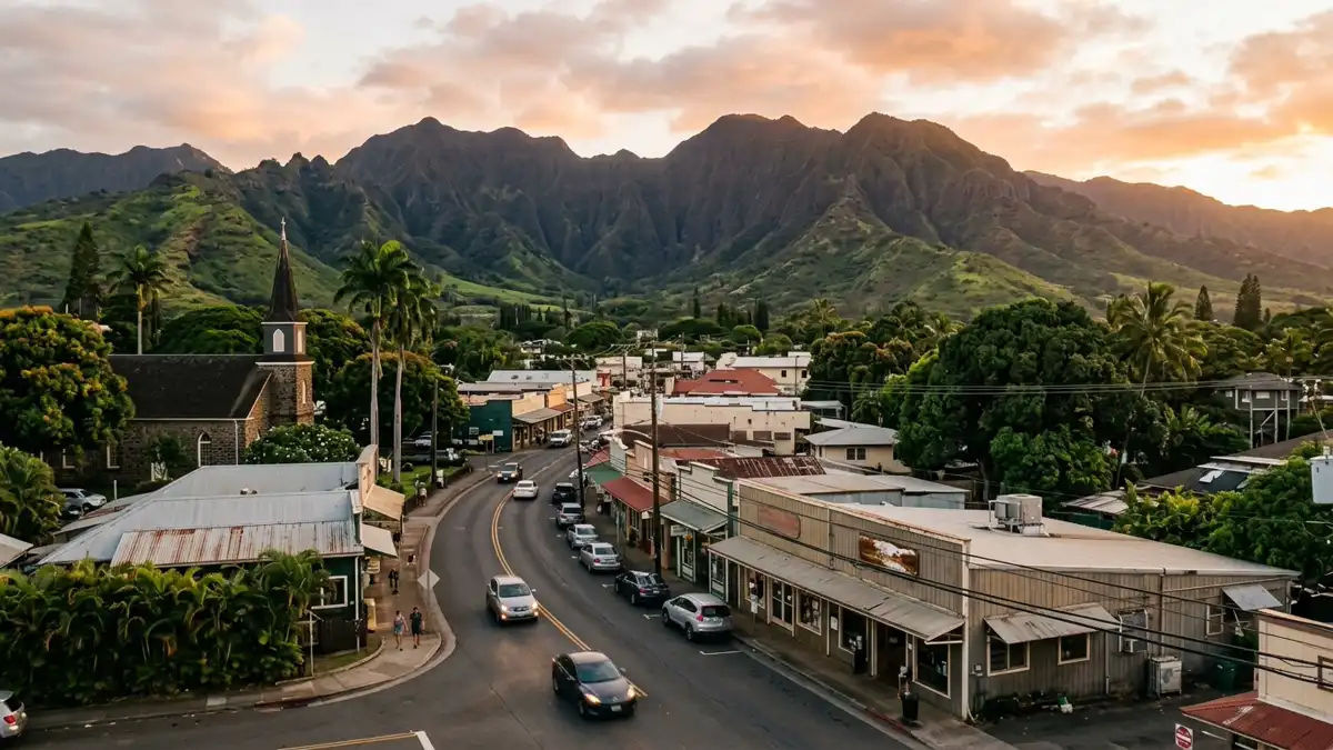 Public restroom locations mapped in Wailuku, Hawaii — 14 facilities across zip codes 96733, 96793