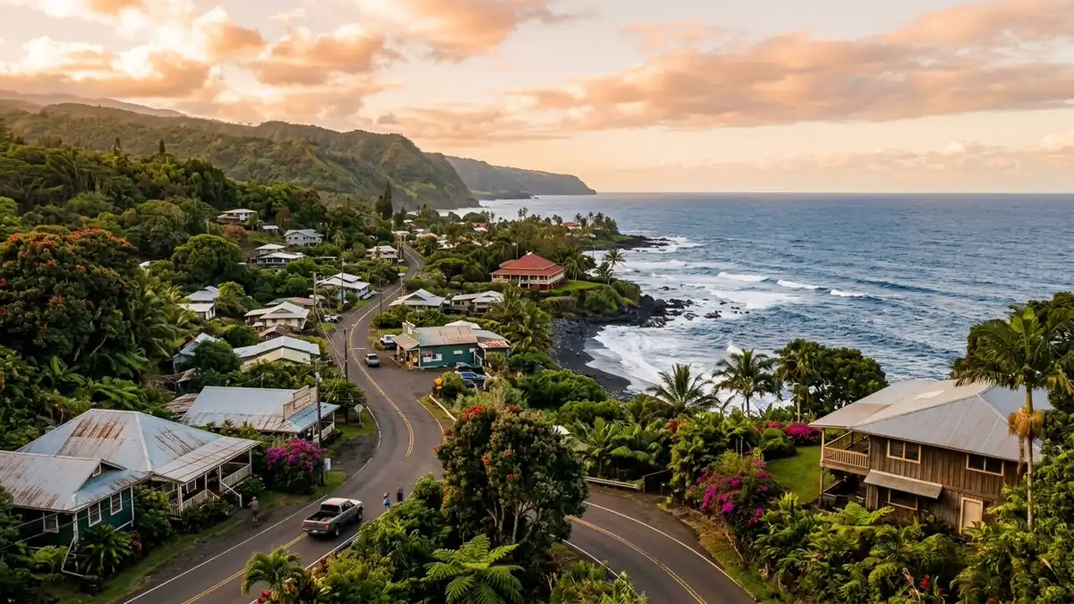 Public restroom locations mapped in Wainaku, Hawaii — 7 facilities across zip codes 96720