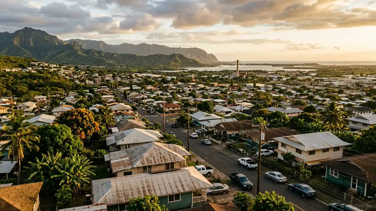 Public restroom locations mapped in Waipahu, Hawaii — 107 facilities across zip codes 96701, 96782, 96797
