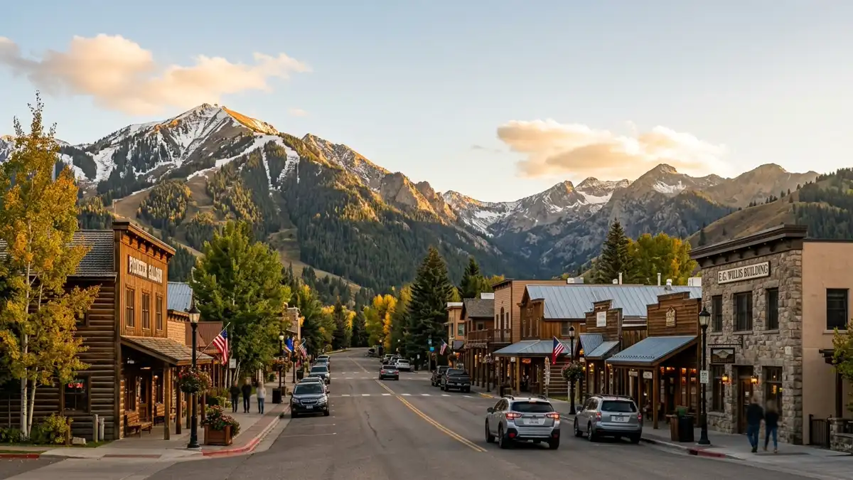 Public restroom locations mapped in Blaine County, Idaho — 88 facilities across zip codes 83370