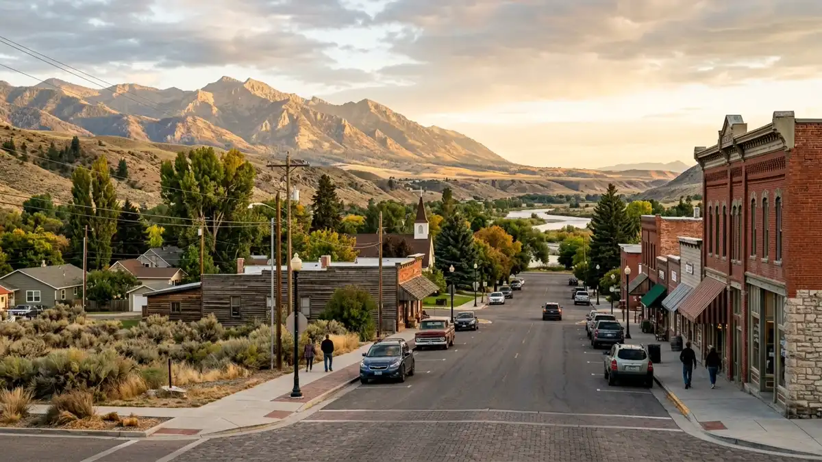 Public restroom locations mapped in Bonneville County, Idaho — 20 facilities across zip codes 83449