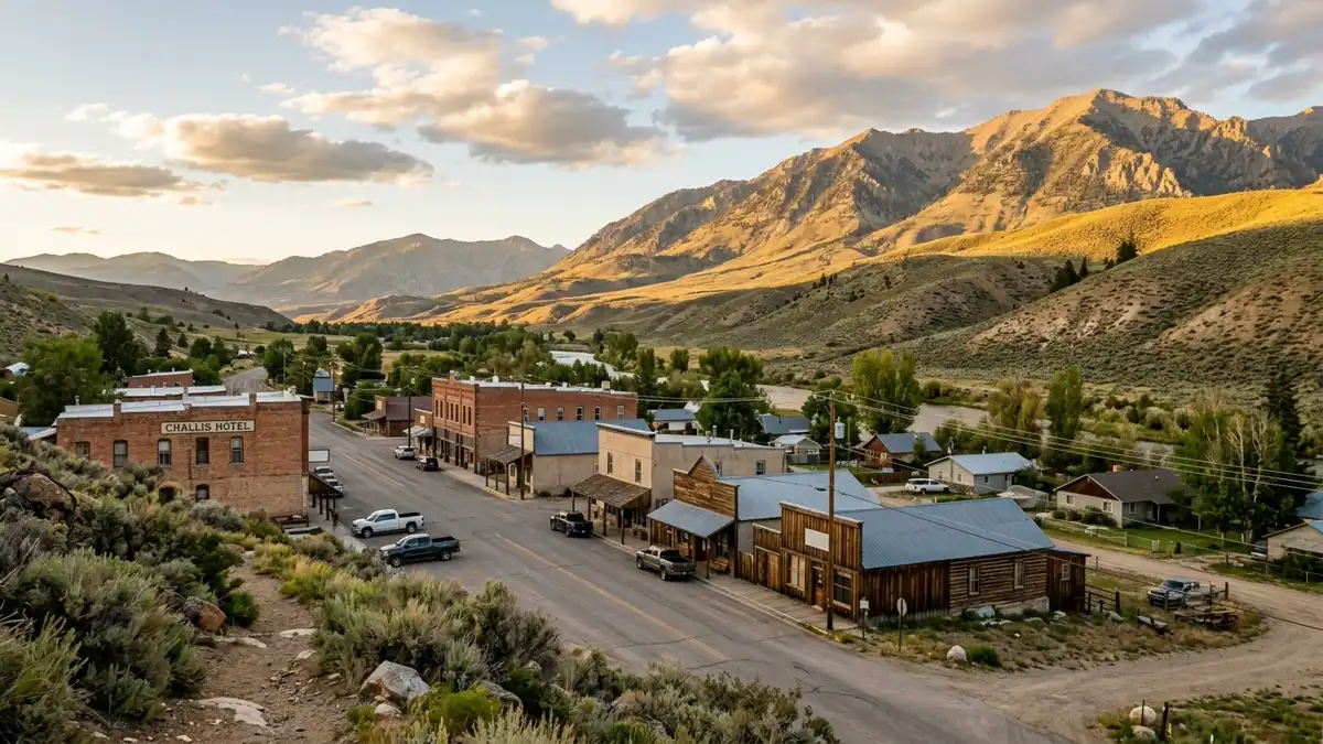Public restroom locations mapped in Challis, Idaho — 16 facilities across zip codes 83226