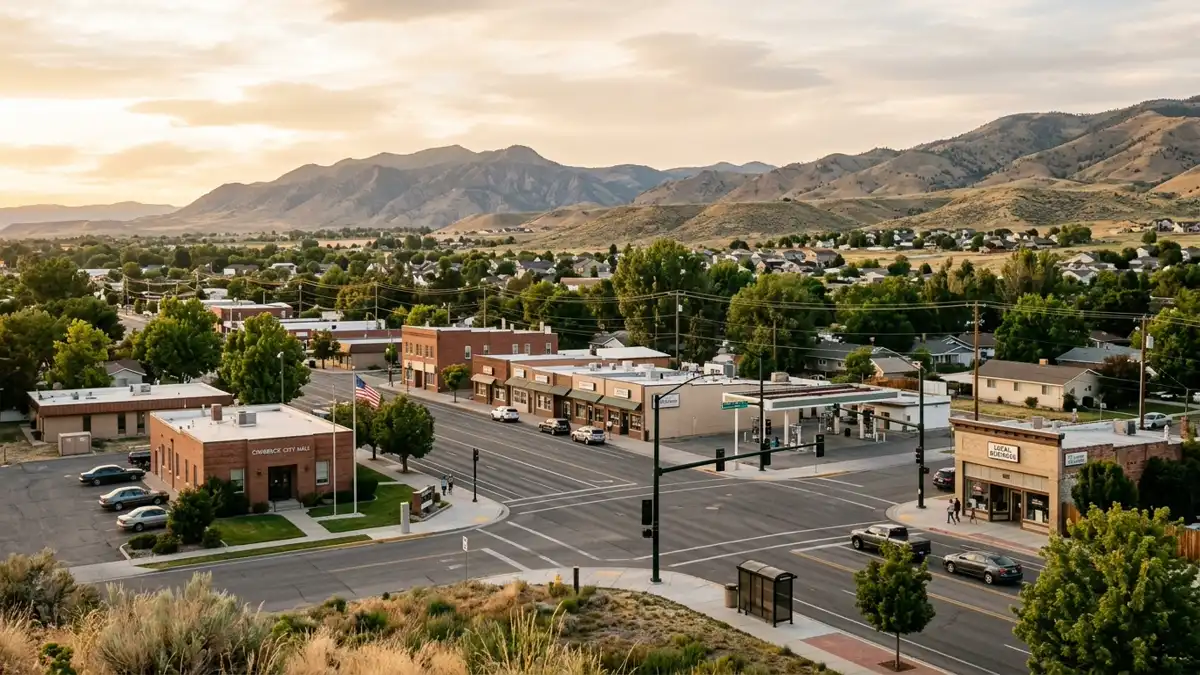 Public restroom locations mapped in Chubbuck, Idaho — 4 facilities across zip codes 83202