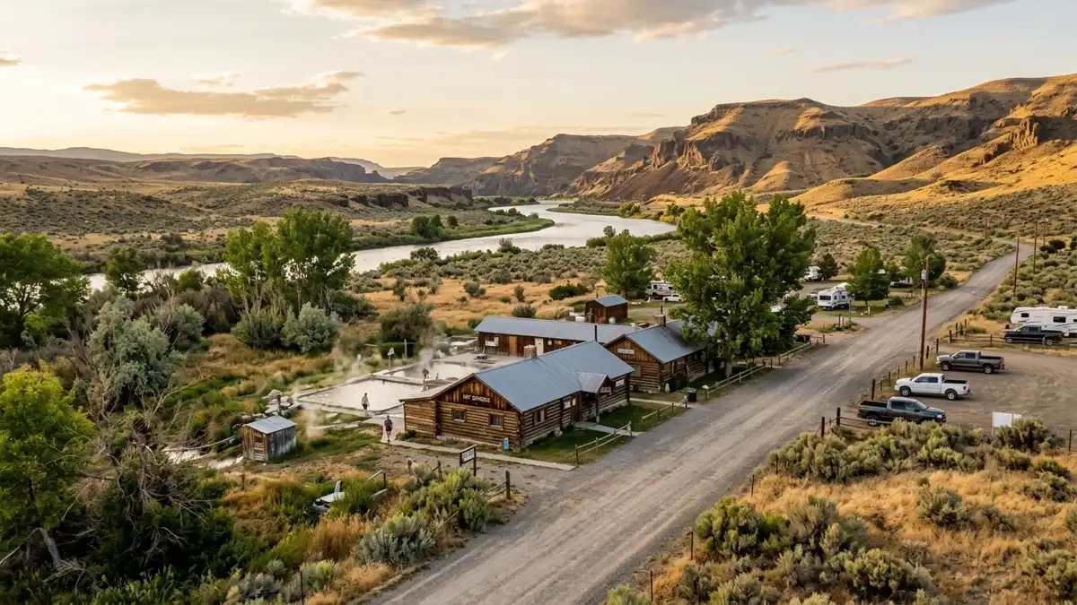 Public restroom locations mapped in Givens Hot Springs, Idaho — 4 facilities across zip codes 83641