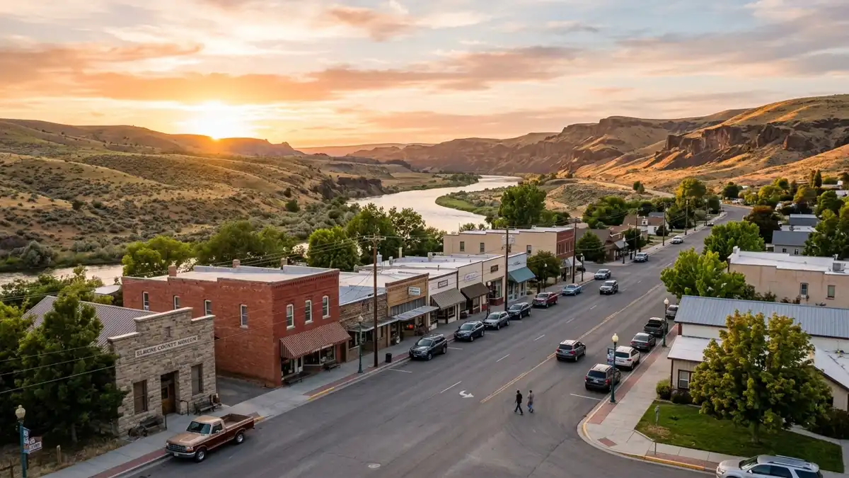 Public restroom locations mapped in Glenns Ferry, Idaho — 5 facilities across zip codes 83623