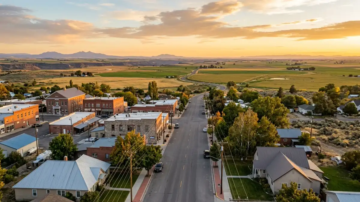 Public restroom locations mapped in Jerome County, Idaho — 5 facilities across the city
