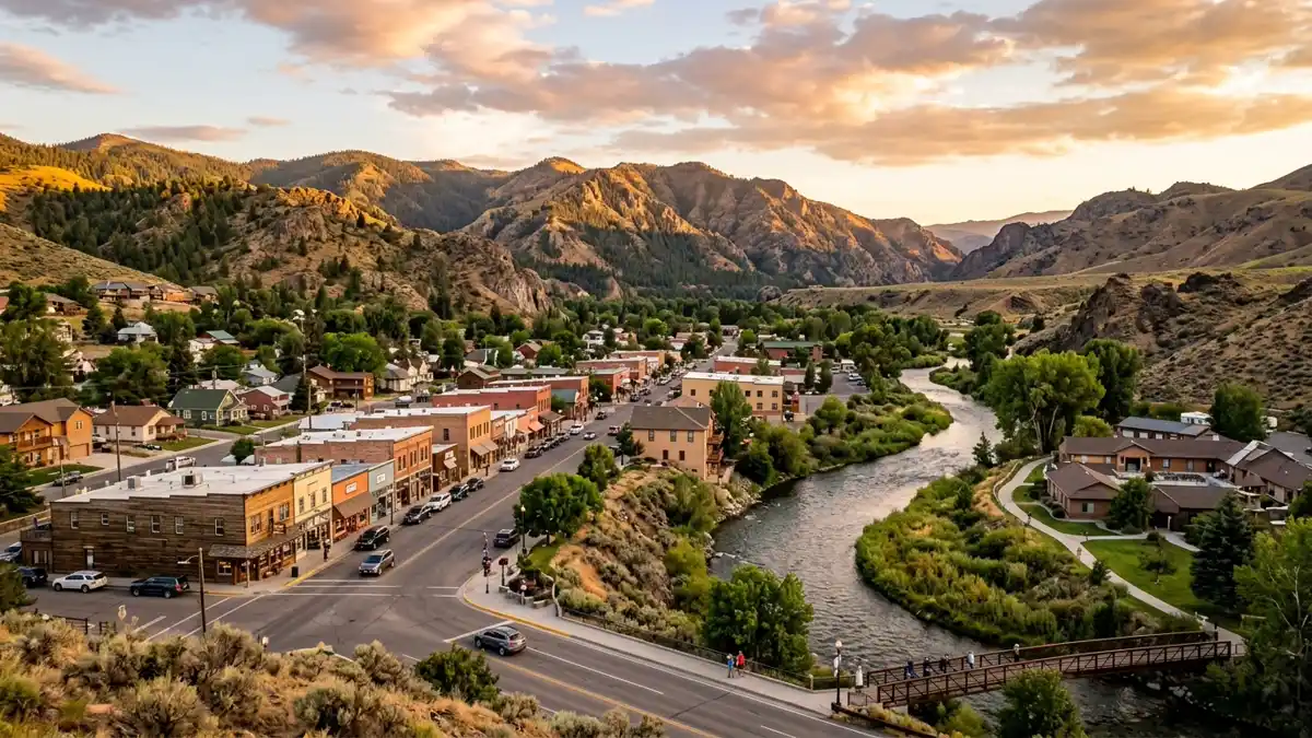 Public restroom locations mapped in Lava Hot Springs, Idaho — 8 facilities across zip codes 83246