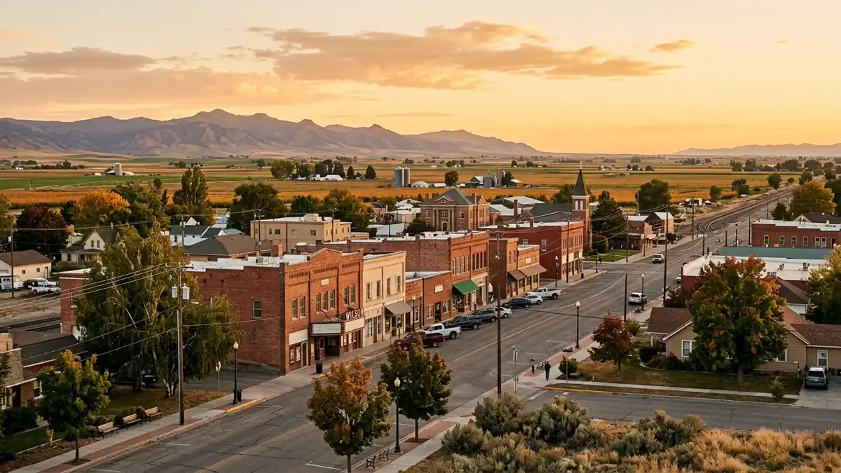 Public restroom locations mapped in Minidoka County, Idaho — 4 facilities across the city