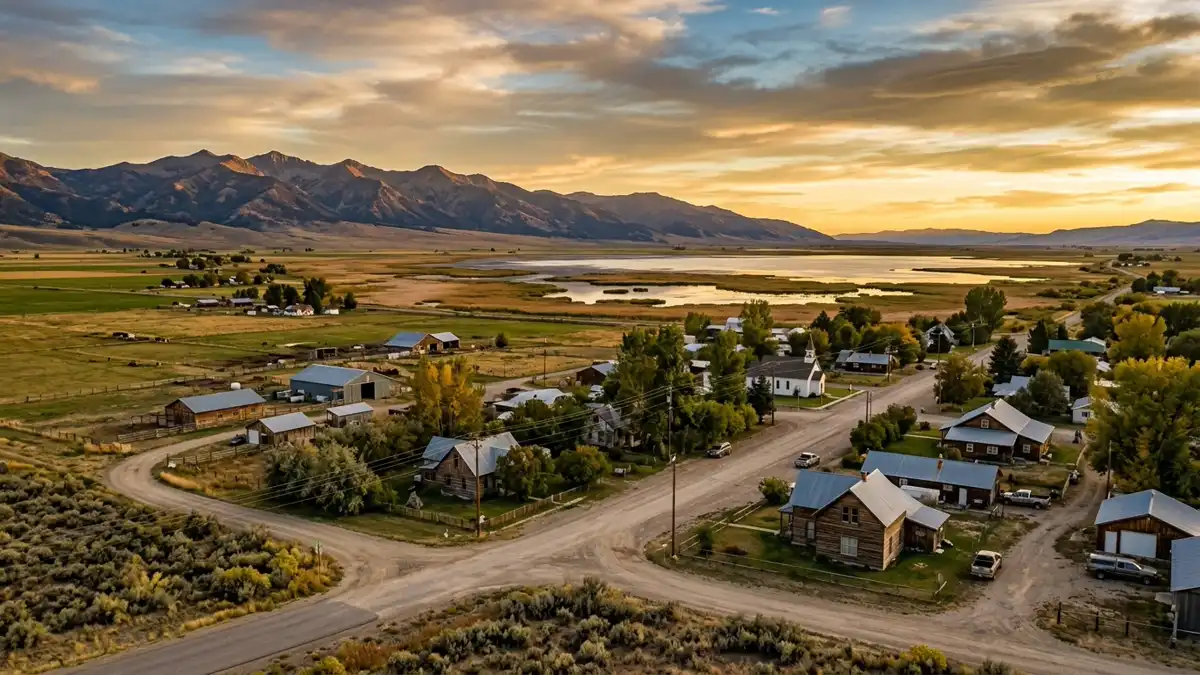 Public restroom locations mapped in Mud Lake, Idaho — 1 facility across the city