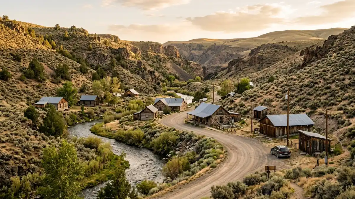 Public restroom locations mapped in Murphy Hot Springs, Idaho — 1 facility across the city