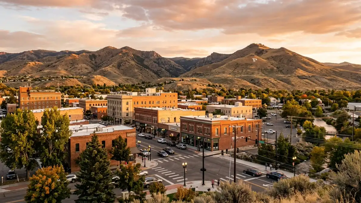Public restroom locations mapped in Pocatello, Idaho — 4 facilities across zip codes 83201