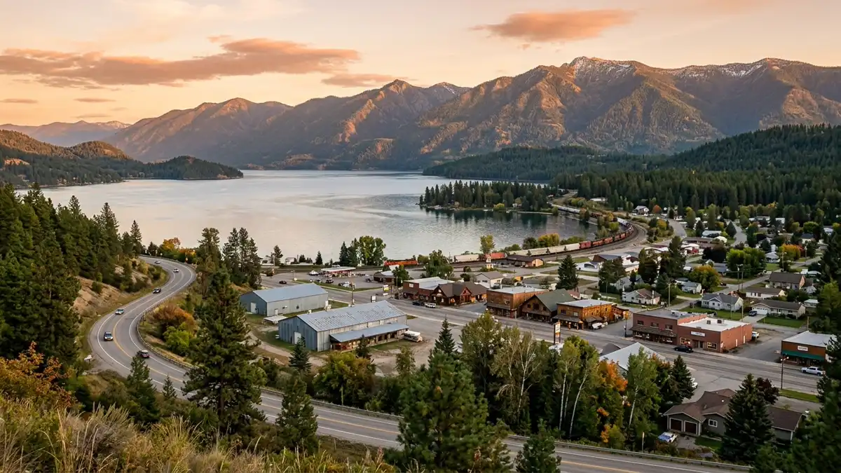 Public restroom locations mapped in Ponderay, Idaho — 1 facility across zip codes 83852