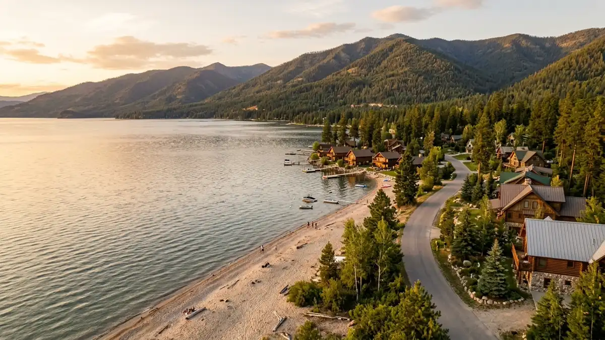 Public restroom locations mapped in Silver Sands Beach, Idaho — 4 facilities across the city