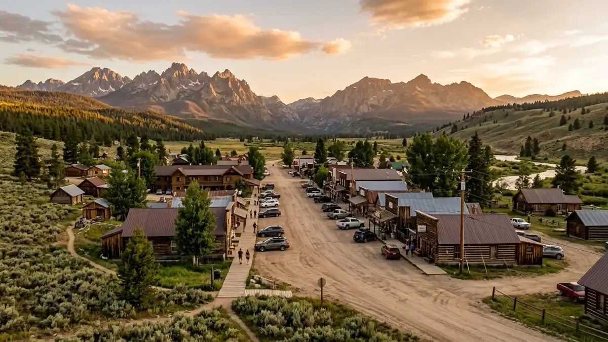 Public restroom locations mapped in Stanley, Idaho — 12 facilities across zip codes 83278