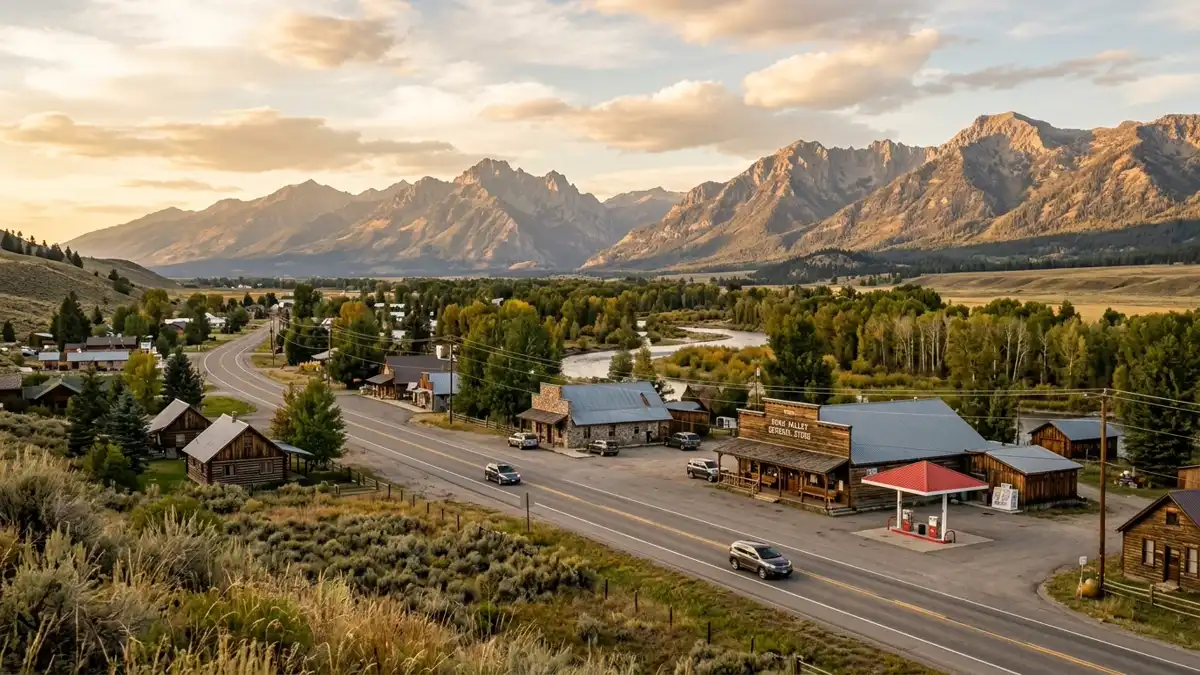 Public restroom locations mapped in Swan Valley, Idaho — 1 facility across the city