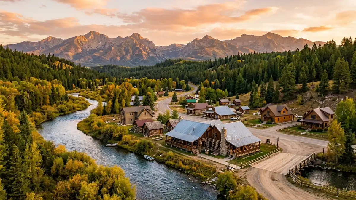 Public restroom locations mapped in Warm River, Idaho — 8 facilities across the city