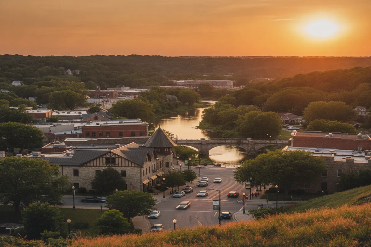 Public restroom locations mapped in Algonquin, Illinois — 9 facilities across zip codes 60013, 60102, 60110