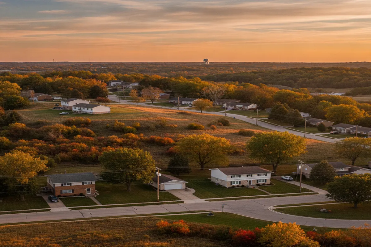 Public restroom locations mapped in Boulder Hill, Illinois — 1 facility across zip codes 60543
