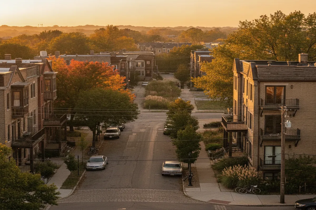 Public restroom locations mapped in Bucktown, Illinois — 4 facilities across zip codes 61858